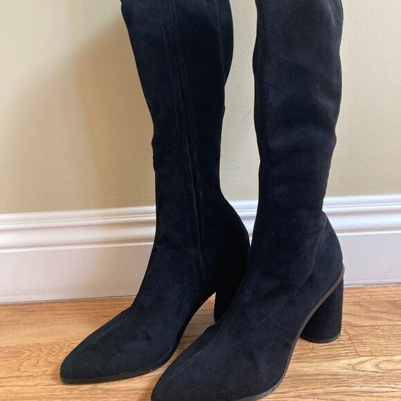 & Other Stories Suede Boots - Picture 1 of 7